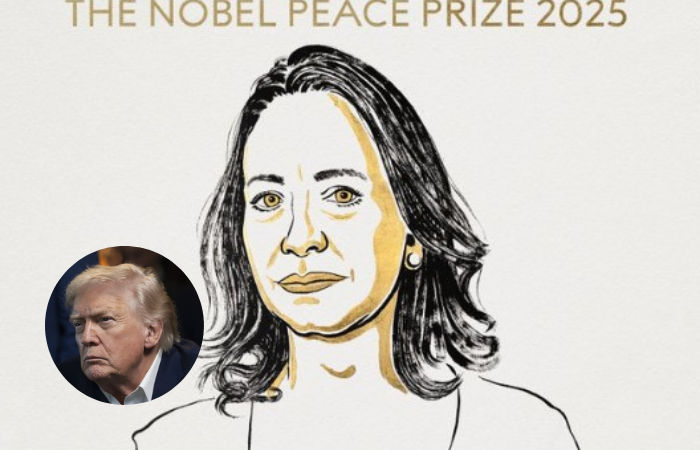 Nobel says Peace Prize cannot be ‘transferred’ after Machado’s White House gesture