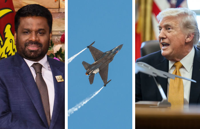 યુદ્ધ વચ્ચે શ્રીલંકાએ અમેરિકાના ફાઇટર જેટ્સને લેન્ડિંગની મંજૂરી ન આપી, કહ્યું- અમે ઝૂકીશું નહીં 1 - image