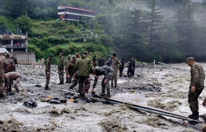 Uttarakhand cloudburst 50 civilians JCO 8 jawans still missing in Dharali