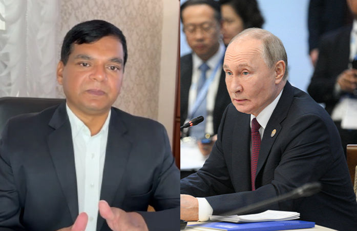 Abhay Singh MLA in Russia