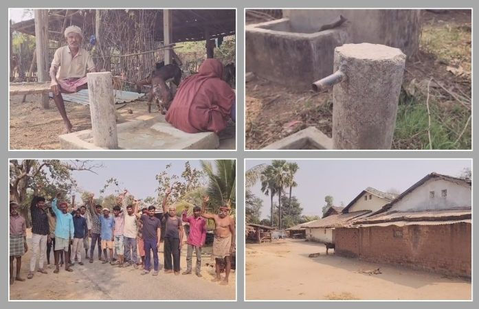 'નલ સે છલ'!: છોટાઉદેપુરના ભોરદા ગામમાં 4 વર્ષથી નળ છે પણ જળ નથી, લોકો પાણીના ટીપાં-ટીપાં માટે તરસે છે 1 - image