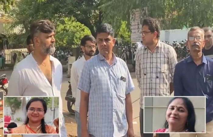 Woman mother in law die in hit and run on Gondal highway in Rajkot