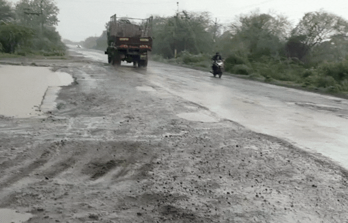 અમ્રેલીમાં સતત ત્રીજા દિવસ માટે, વરસાદ યથાવત રહે છે, ખેડુતોમાં ખુશી અને શહેરમાં વોટરલ og ગિંગની સ્થિતિ 3 - છબી