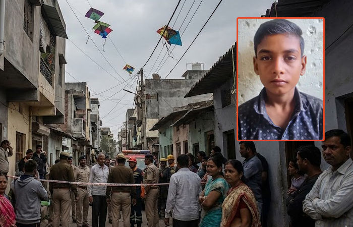 ઉત્તરાયણ પહેલાં જ સુરતમાં કરુણાંતિકા, પતંગ પકડવા ગયેલા 12 વર્ષીય માસૂમ પર જર્જરિત દીવાલ પડતાં મોત 1 - image