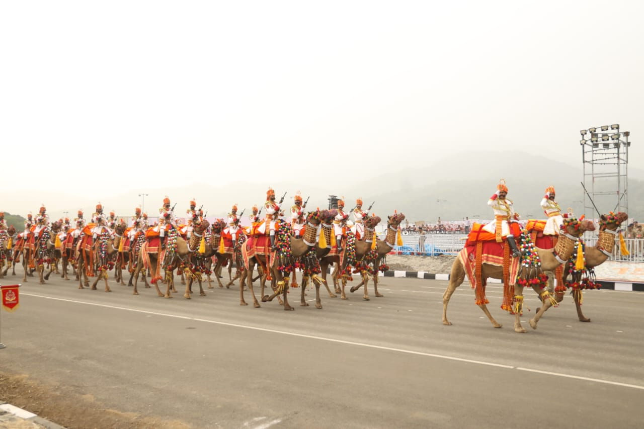 BSFના 2 ઊંટ દળ ગુજરાતના મહેમાન બન્યા, 52 ઊંટ સાથે એકતા પરેડમાં ભાગ લેશે 4 - image
