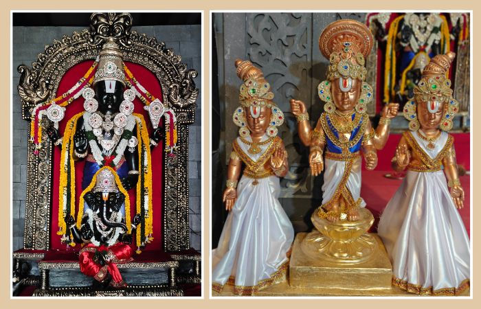 સુરતમાં બેગમ પુરા દુધરા સ્ટ્રીટ પર બલાજી સાથે ગણેશજીની પ્રતિમા, ફક્ત દિવાના પ્રકાશમાં બાપ્પાના દર્શન છે | બુલાજી સાથે ગણેશ મુર્તી એક સાથે સુરતના બેગામપુરા ભક્તોમાં રોમાંચિત થઈ