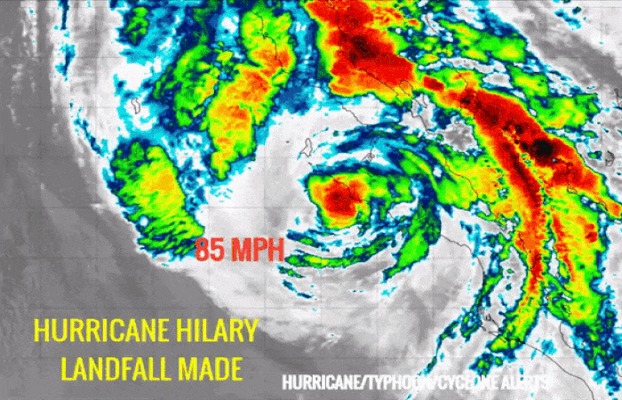 અમેરિકાના મેક્સિકો-કેલિફોર્નિયામાં વાવાઝોડું-વિનાશકારી પૂરનો ખતરો, 1 દિવસમાં 1 વર્ષ જેટલો વરસાદ પડવાની આગાહી 1 - image