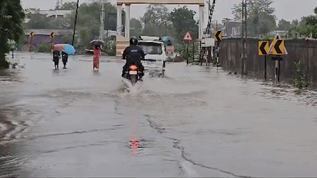 ચોમાસાના પ્રારંભે જ રાજ્યમાં સરેરાશ 22 ટકાથી વધુ વરસાદ, સૌથી વધુ આ જિલ્લામાં વરસ્યો 2 - image