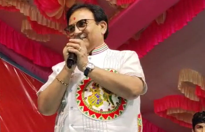 નવરાત્રિએ 'જેઠાલાલ' પહોંચ્યા ગઢડા, ખેલૈયાઓને કહ્યું - વ્યસનથી દૂર રહો અને માતા-પિતાનું સન્માન કરો 1 - image