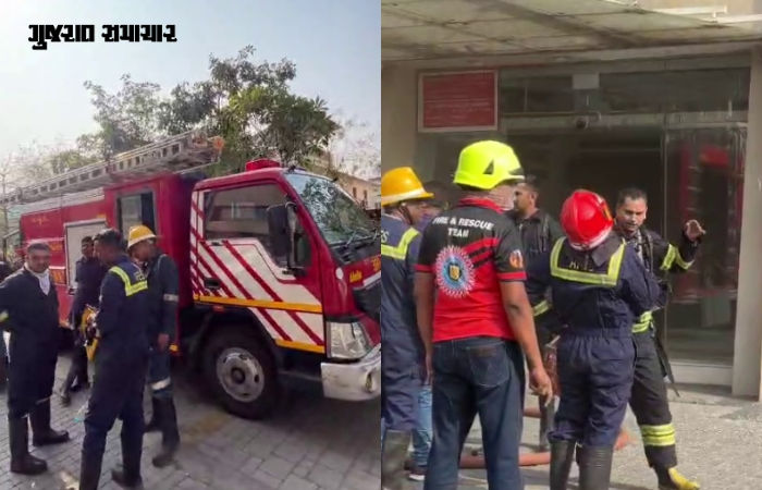 અમદાવાદના વસ્ત્રાપુરની શિવાલિક હાઈ સ્ટ્રીટ બિલ્ડિંગમાં આગ, ફાયરની ટીમ ઘટનાસ્થળે, ફસાયેલા 100 લોકનું રેસ્ક્યુ 2 - image