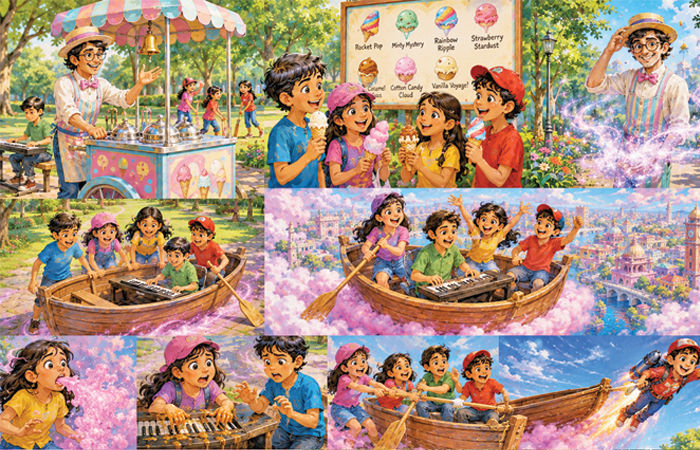 The Magical Ice-Cream Flavours ! 1 - image