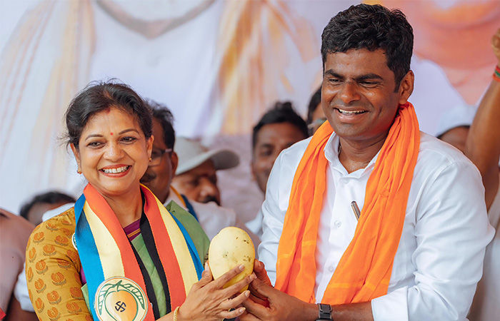 તમિલનાડુ BJP માં અસંતોષ: પ્રદેશ ઉપાધ્યક્ષ અને સચિવે રાજીનામા આપ્યા
