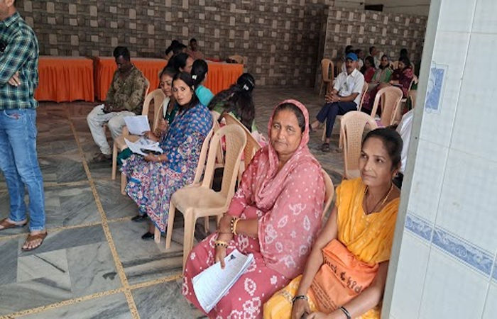 જામનગર શહેર ભાજપ દ્વારા પાલિકા ચૂંટણી માટે સેન્સ પ્રક્રિયા યોજાઈ 2 - image