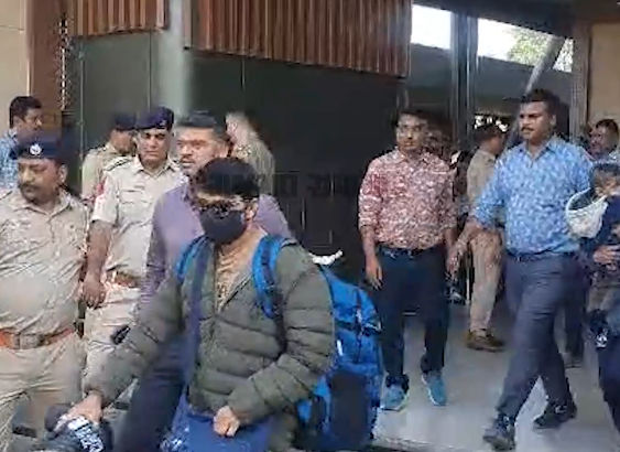 29 more deported Gujaratis arrive in Ahmedabad from Amritsar