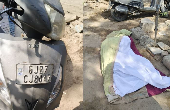 અમદાવાદના વટવામાં ગમખ્વાર અકસ્માત, ડમ્પરના ટાયર નીચે કચડાતાં મોપેડચાલકનું ઘટનાસ્થળે મોત 1 - image