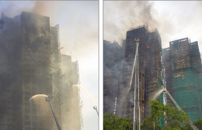 હોંગકોંગ અગ્નિકાંડમાં 80 મોતની પુષ્ટિ, 300થી વધુ હજુ ગુમ; જુઓ ભયાવહ દૃશ્યો 2 - image