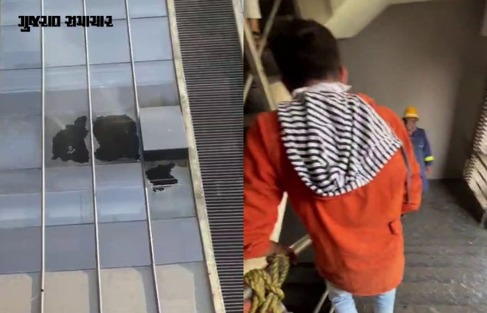 અમદાવાદના વસ્ત્રાપુરની શિવાલિક હાઈ સ્ટ્રીટ બિલ્ડિંગમાં આગ, ફાયરની ટીમ ઘટનાસ્થળે, ફસાયેલા 100 લોકનું રેસ્ક્યુ 3 - image