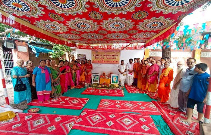 સમસ્ત બ્રહ્મસમાજ સેવા ગ્રુપ જામનગર દ્વારા જીવસૃષ્ટિના કલ્યાણ અર્થે પંચાક્ષરી મંત્રના પાંચ લાખ જાપ કરાયા 1 - image