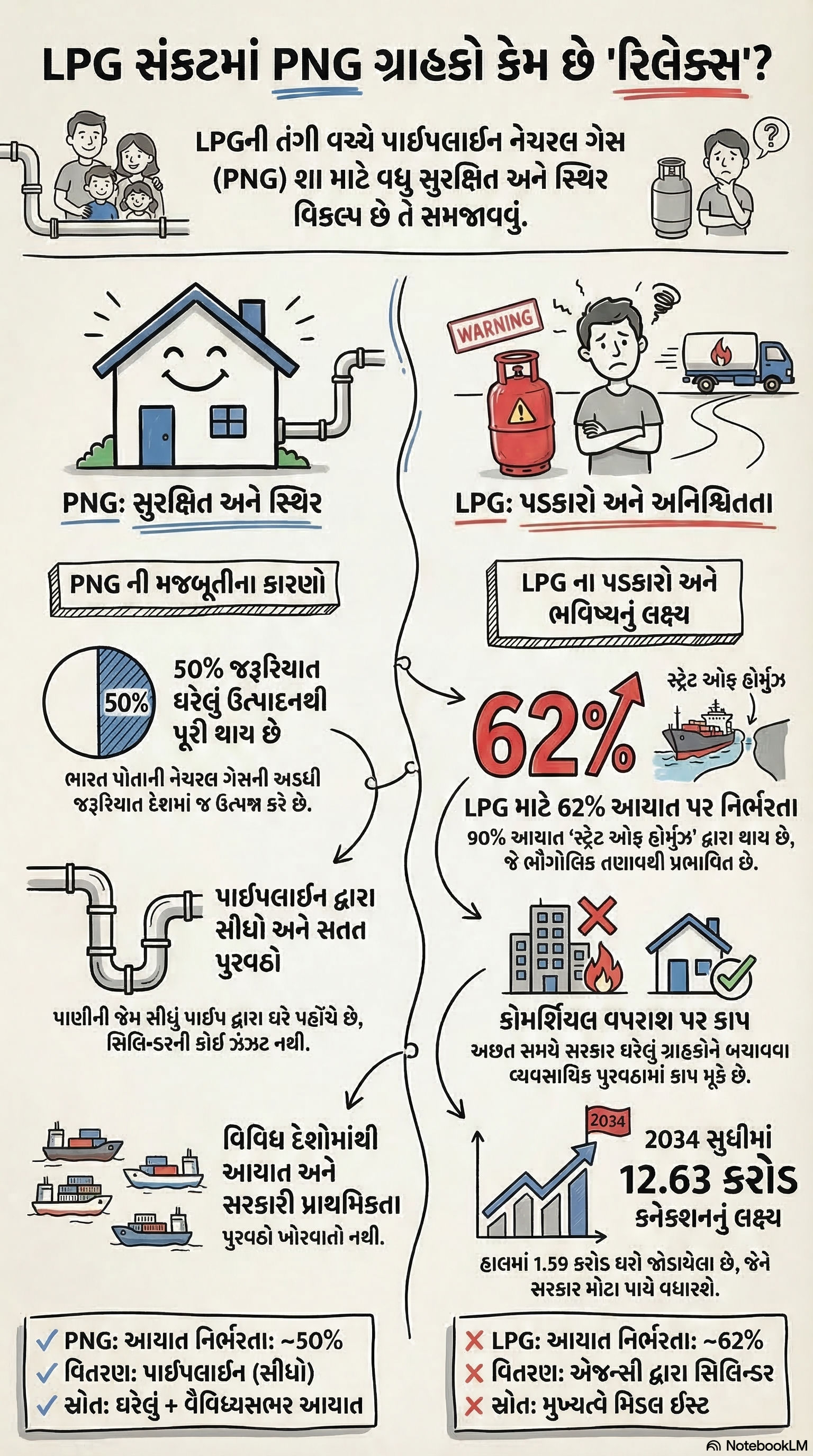 Explainer: LPG માટે કતારો પણ PNG ગ્રાહકો 'નિશ્ચિંત'! જાણો પાઇપલાઇન ગેસની 'રાહત' પાછળનું કારણ 2 - image