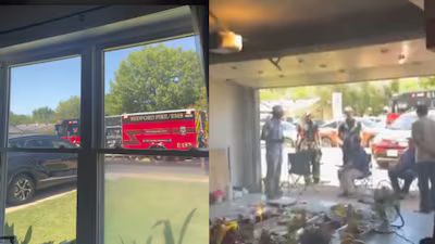 હવનના ધૂમાડાને આગ સમજીને ફાયર બ્રિગેડની ટીમ આવી, કોઇએ આગ લાગી હોવાનો કર્યો હતો કોલ 1 - image