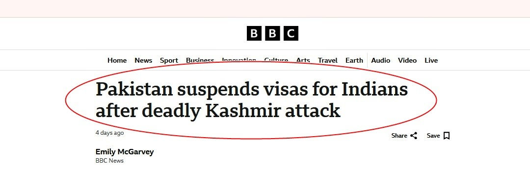 India raises strong objection to terminology, reporting bias in BBC's Pahalgam coverage