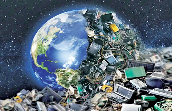 કરોડો મેટ્રિક ટન ઈ-વેસ્ટ પૃથ્વી માટે સંકટ બની રહ્યો છે 1 - image