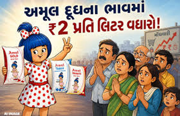 યુધ્ધ ખેંચાતા સહકારી સંઘના દૂધમાં ભાવ વધતાં લોકો પર રોજ રૂ. 7 લાખનો બોજ 1 - image