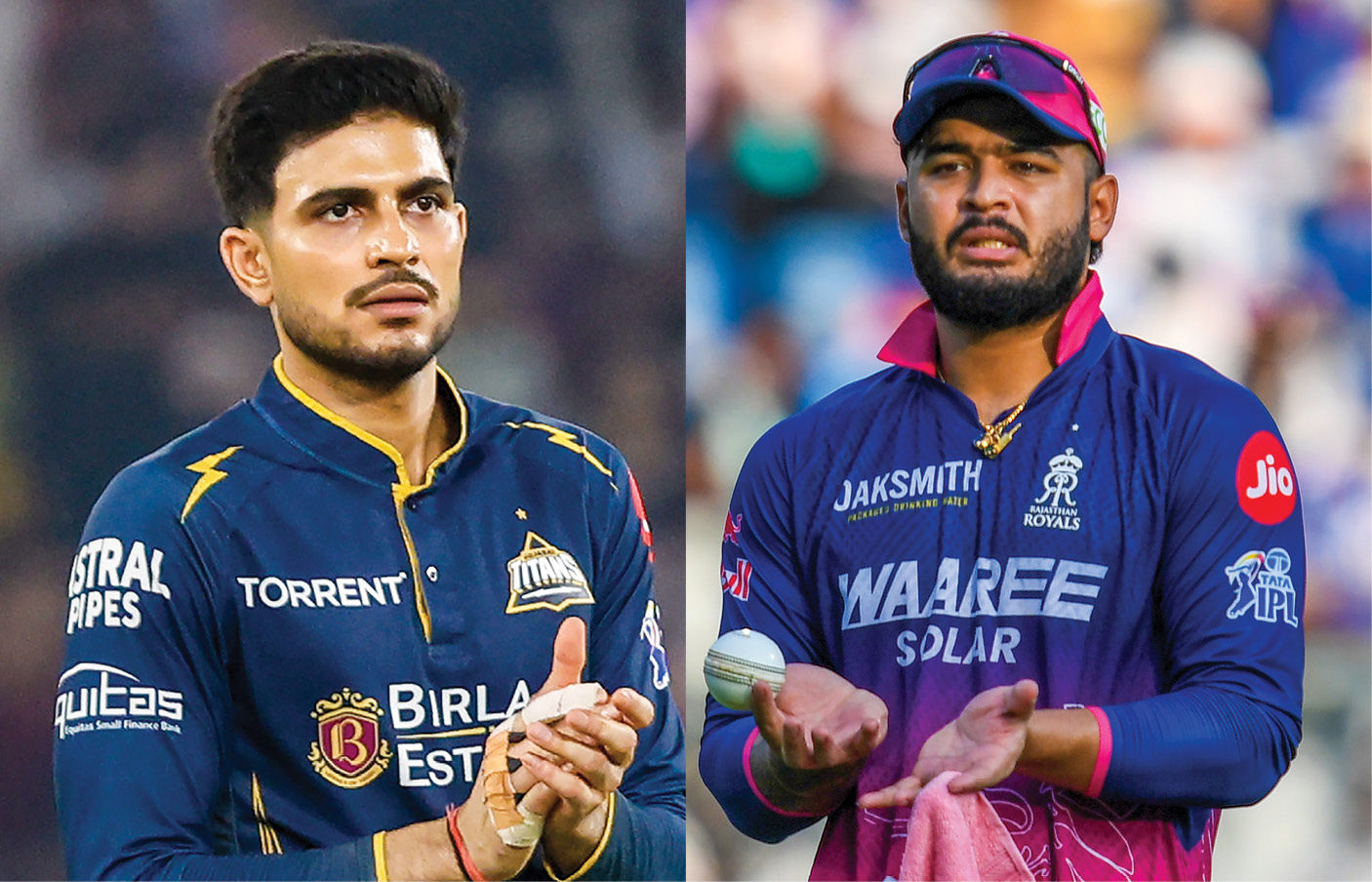 GT vs RR : જાડેજા રિટાયર્ડ હર્ટ બાદ રિયાન પરાગ પણ આઉટ, હોલ્ડરે લીધી વિકેટ, સ્કોર 10 ઓવરમાં 103/3 2 - image