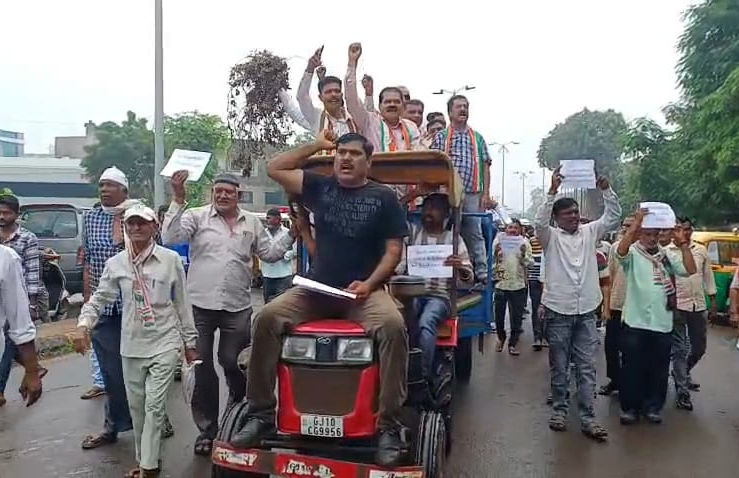 જામનગરમાં કમોસમી વરસાદથી ખેડૂતોને નુકસાન: તાત્કાલિક રાહત પેકેજ જાહેર કરવા કોંગ્રેસની માગ 1 - image