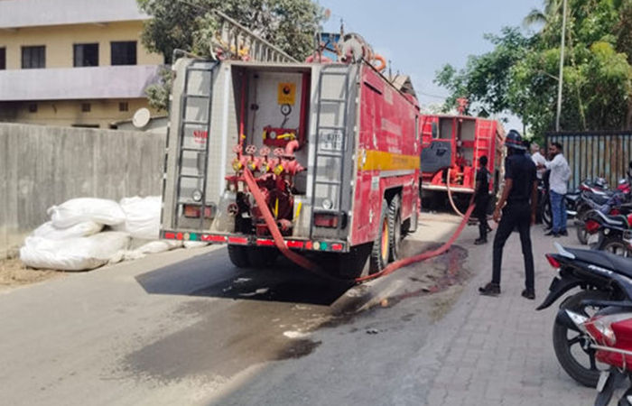 Fire department’s water tanker for rain dance on Holi Officials served notice