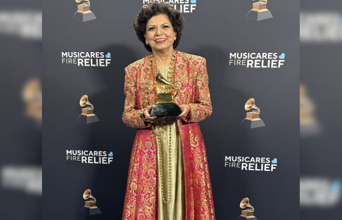 Indian-origin Grammy winner Chandrika Tandon’s Ahmedabad connection