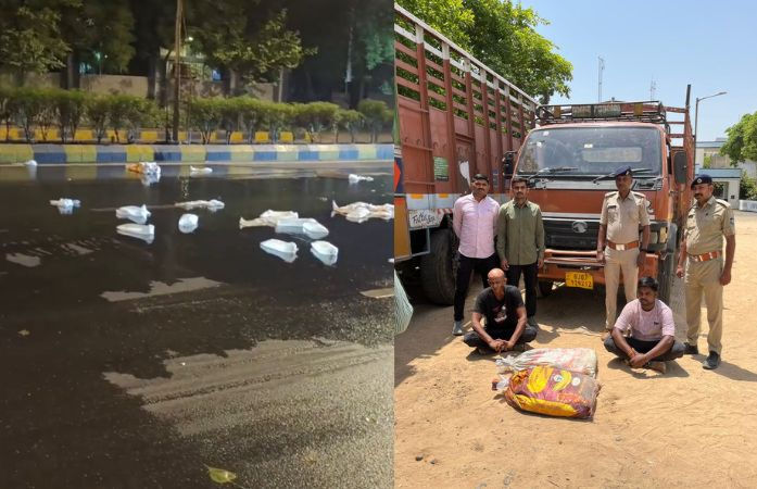 અમદાવાદ: જશોદાનગર રોડ પર દેશી દારૂની રેલમછેલ, પોલીસે બે બુટલેગરની કરી ધરપકડ 1 - image
