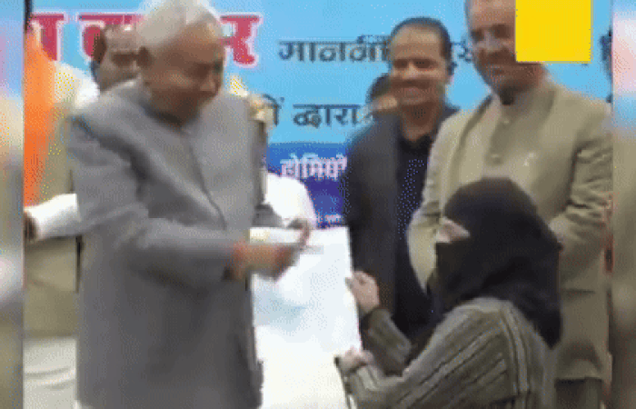 હિજાબ વિવાદ વચ્ચે અચાનક CM નીતિશ કુમારની સુરક્ષા વધારાઈ, સોશિયલ મીડિયા પર મળી હતી ધમકી 2 - image