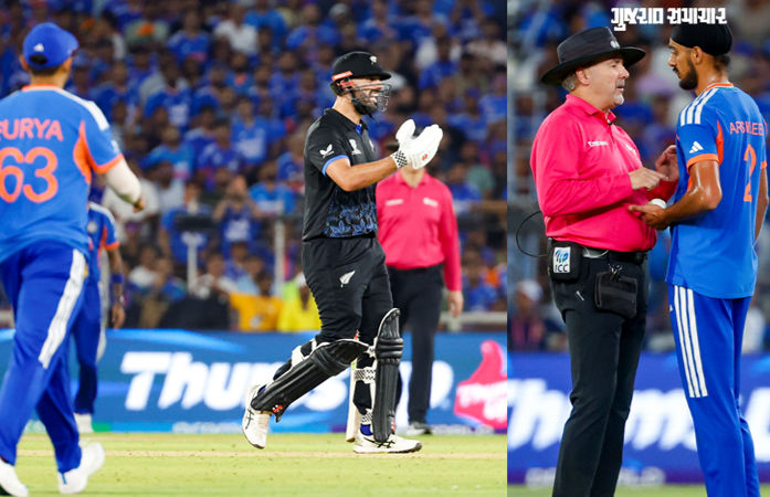 અર્શદીપ વિરૂદ્ધ ICCની કડક કાર્યવાહી, વર્લ્ડ કપની ફાઈનલમાં મિચેલને બોલ મારવો ભારે પડ્યો 1 - image