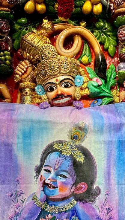 ફોટા: સલંગપુરમાં જનમાષ્ટમી, કિશ્તાભંજાન દાદાની થીમ આધારિત શણગાર, દો દર્શન 3 - છબી