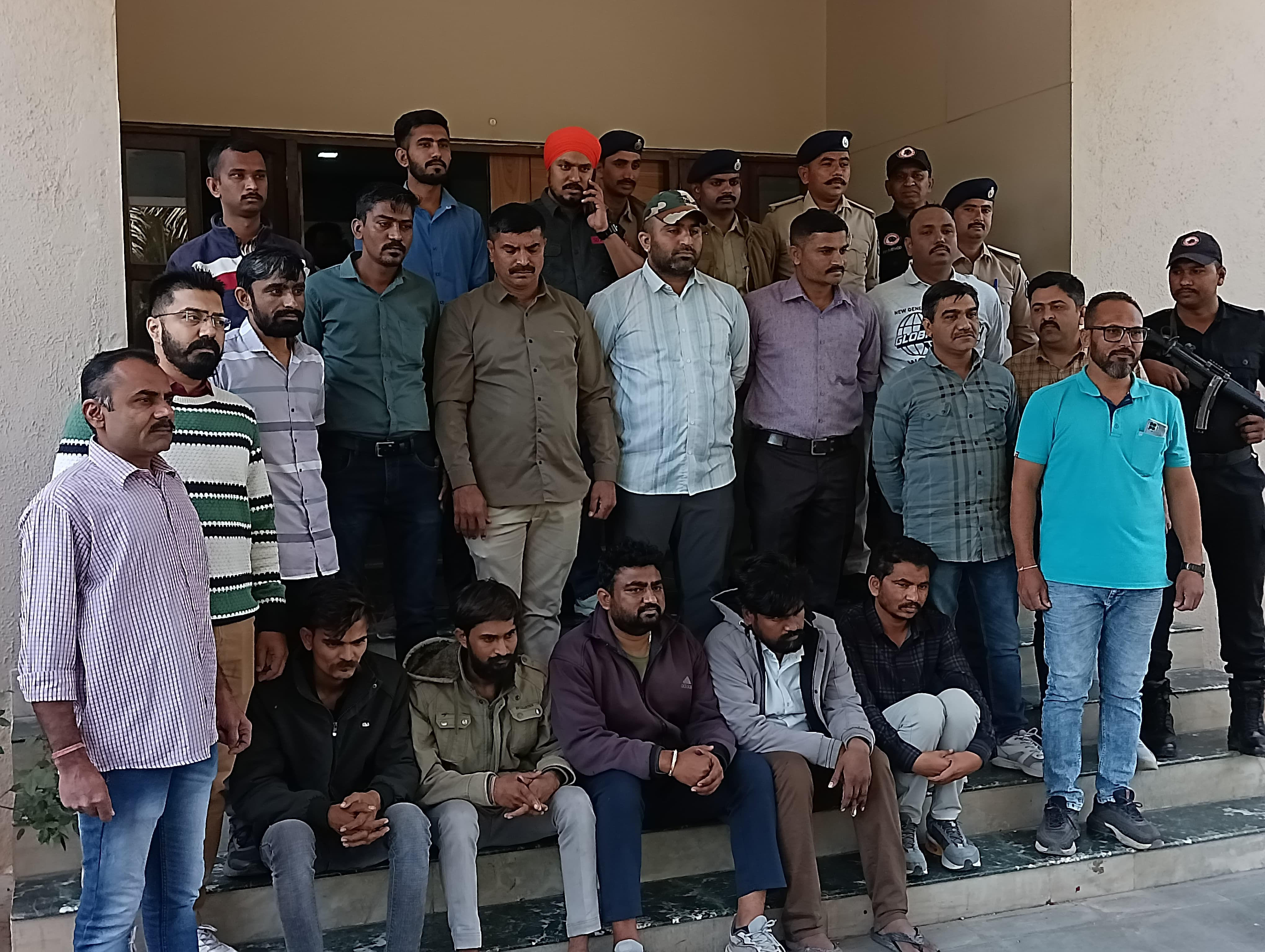 Gujarat ATS busts illegal drug factory, seizes Alprazolam worth ₹107 crore