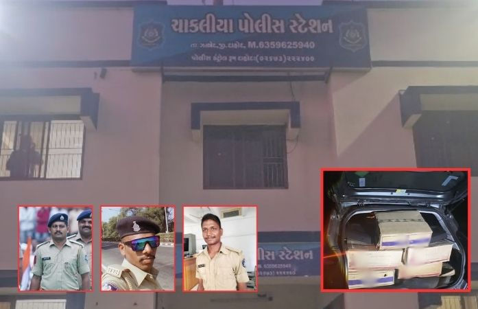 દાહોદમાં ખાખીની આડમાં દારૂનો ‘ધંધો’, કોન્સ્ટેબલ જ કરતા હતા હેરાફેરી, ને પાયલોટિંગ પણ પોલીસવાળાનું 1 - image