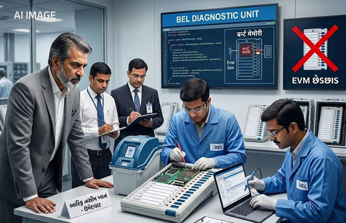 ચૂંટણી ઇતિહાસમાં પ્રથમવાર ઉમેદવારની હાજરીમાં થશે EVMની તપાસ.