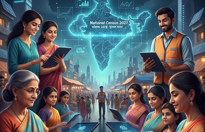 2027ની વસતી ગણતરી સંપૂર્ણ ડિજિટલી કરાશે, મોબાઈલ એપ કે વેબ પોર્ટલ દ્વારા ડેટા કલેક્ટ થશે 1 - image