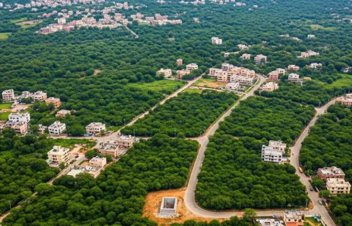 13008 hectares of forest land encroached in Gujarat 3700 plus hectares allocated to private projects