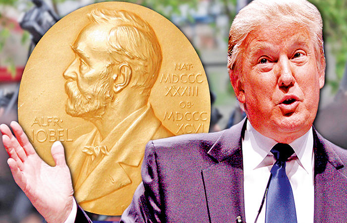 ટ્રમ્પ વિના નોબેલ નહીં,નોબેલ વિના ટ્રમ્પ અધૂરા!? 1 - image