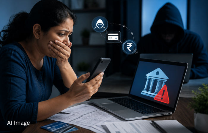 Woman loses ₹7.46 lakh in sophisticated bank KYC scam