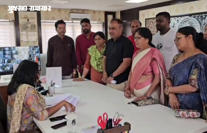 છોટાઉદેપુરમાં નગરપાલિકાના વોટર વર્કસ પાસે ગેરકાયદે રેતી ખનનથી પાણીના સ્તર ઘટ્યા, નગરજનો તરસ્યા 4 - image