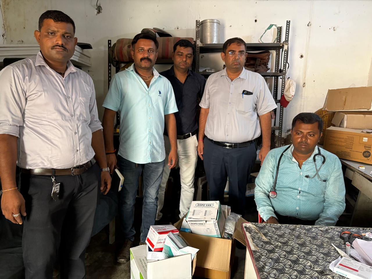 Bogus doctor without medical degree arrested from Changodar by SOG 