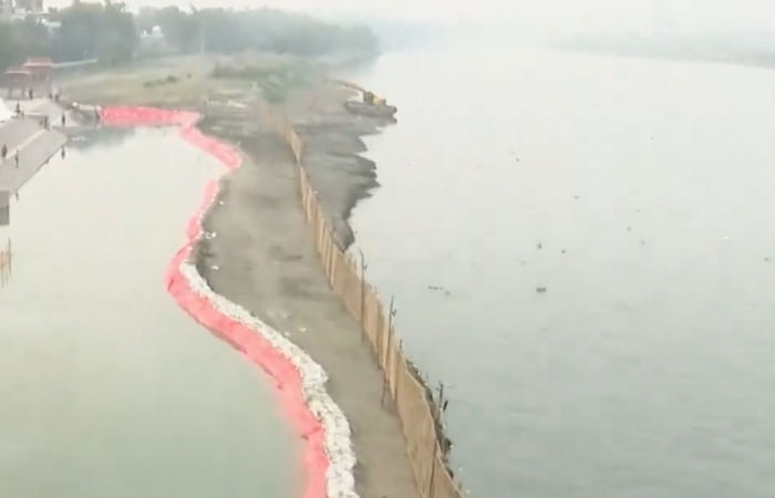 ‘Fake’ ghat with filtered Ganga water built separately from Yamuna for PM Modi’s Chhath Puja, alleges AAP