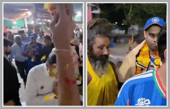 T20 વર્લ્ડ કપ જીત્યાં બાદ ટ્રોફી સાથે સૂર્યા અને ગંભીર હનુમાન મંદિરે પહોંચ્યા