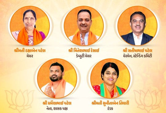 આખરે સુરતમાં સસ્પેન્સનો અંત: માયા માવાણી નવા મેયર; જુઓ ગુજરાતનાં મહાનગરોના નવા શાસકોનું લિસ્ટ 8 - image