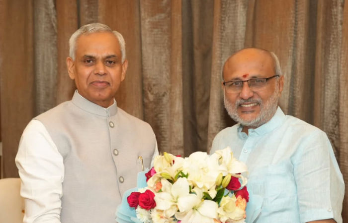 Gujarat governor given additional charge of Maharashtra after CP Radhakrishnan elected as VP 