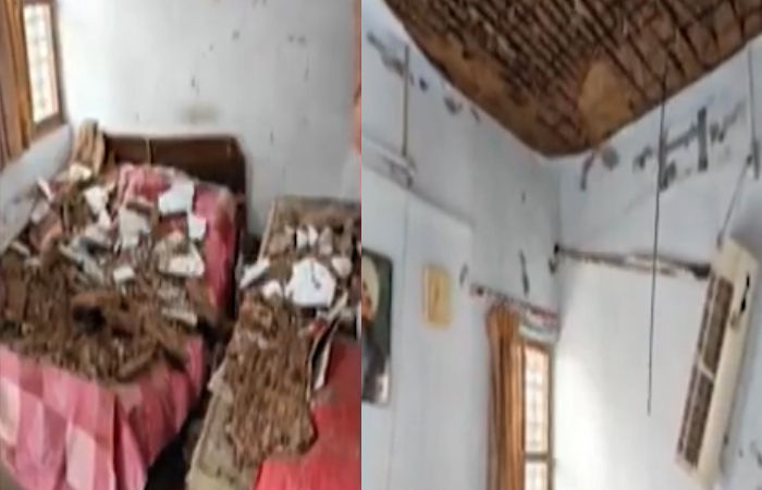 નારણપુરામાં બે ઘટના, વિજયનગર પાસે ગેસ લાઇન લિકેજ થતાં લાગી આગ અને રૂપલ પાર્કમાં છતના પોપડા પડ્યા 3 - image