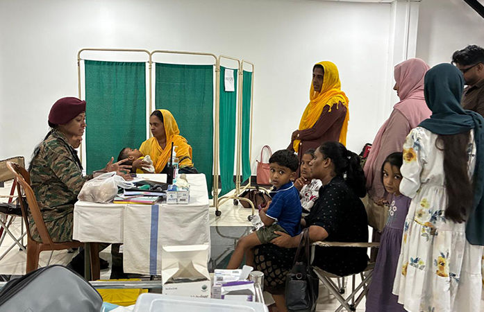 Indian Army Field Hospital Sri Lanka